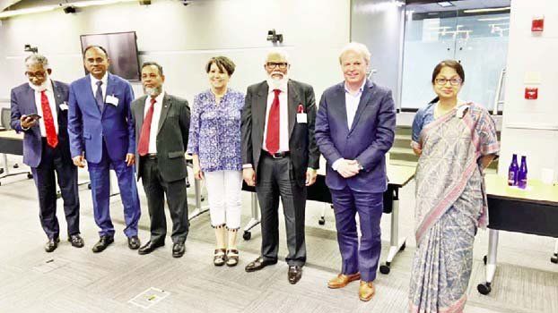 Salman meets Senator Menendez,  WB officials in Washington