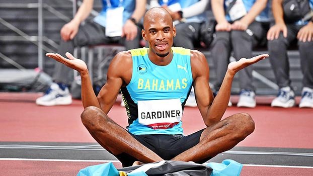 Bahamas’ Gardiner wins Olympic men’s 400m gold