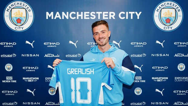 Man City sign Grealish in  reported £100 million deal