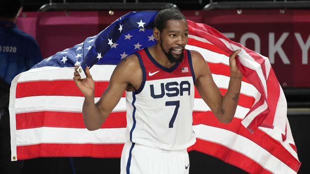 USA’s Durant earns 4th straight Olympic basketball gold - Bangladesh Post