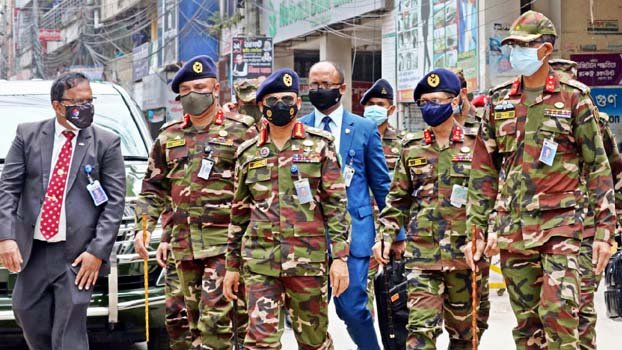 Role of army in controlling corona lauded