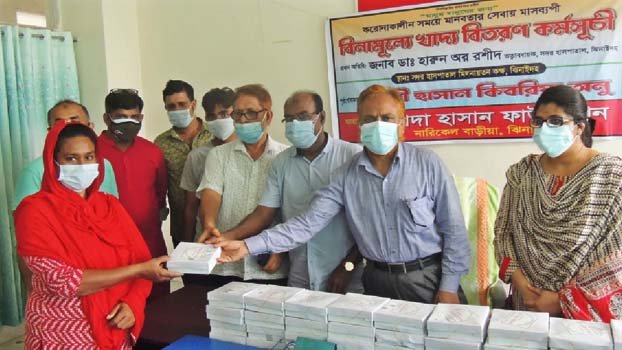 Food distribution among corona patients’  attendants begins