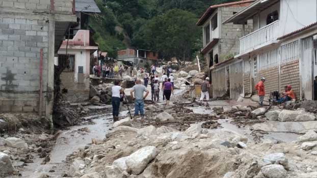 20 dead after torrential rain in enezuela