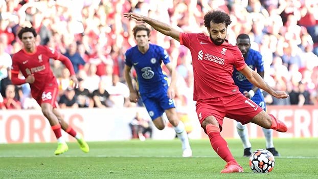 Chelsea hold out for 1-1 draw at Liverpool
