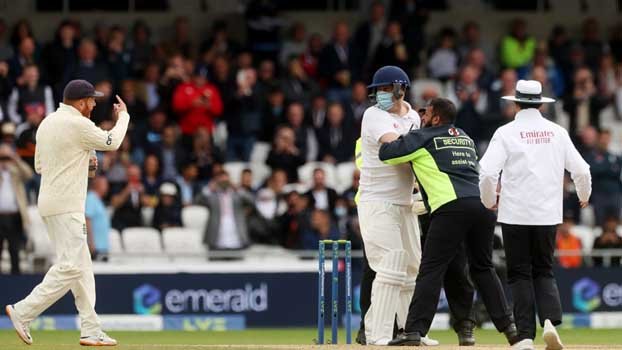 Pitch invader 'Jarvo' arrested