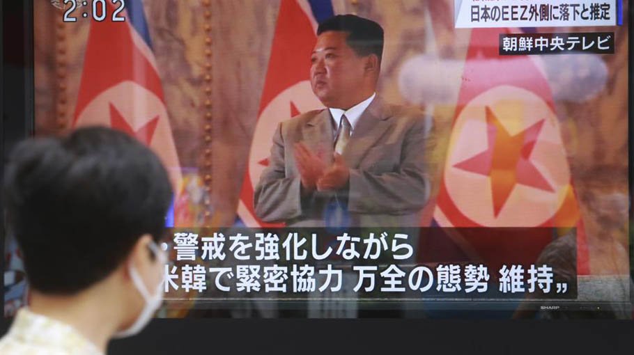 Rival Koreas test missiles hours apart, raising tensions