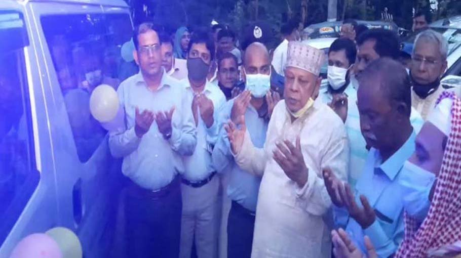 Online ambulance service launched in Lakshmipur