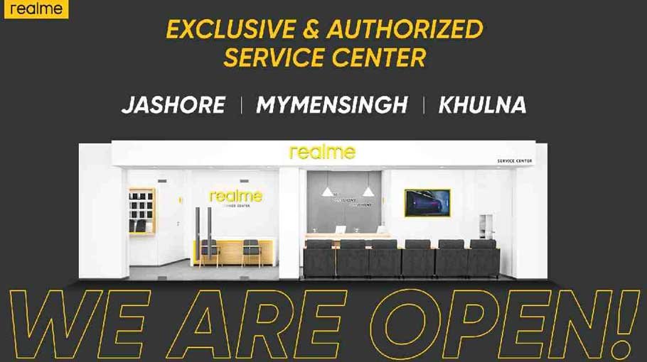 realme launches 3 new service centers within 1 month
