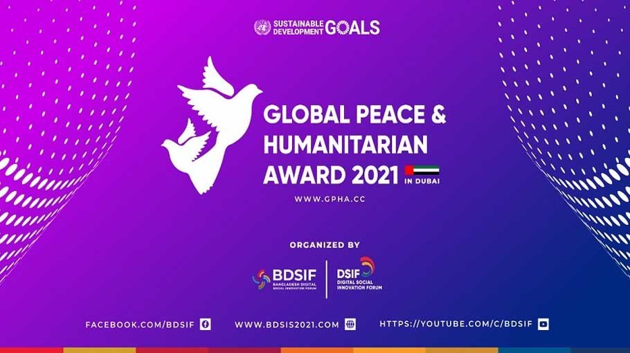 ‘Global Peace and Humanitarian Awards 2021’ on October 21