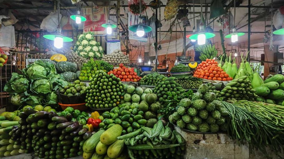 Vegetable prices go down