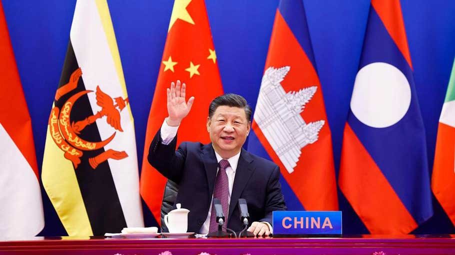 Xi says China will not seek dominance over SE Asia