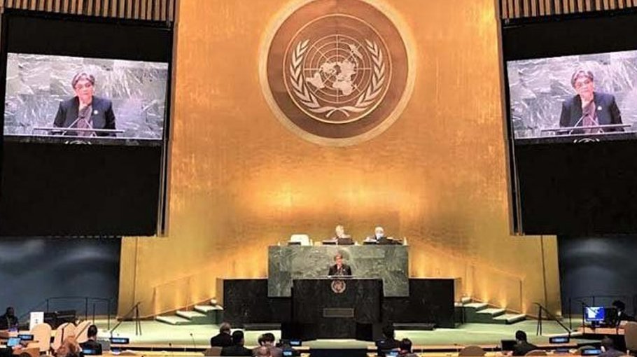 Bangladesh calls for recognising Palestine with rightful place in UN