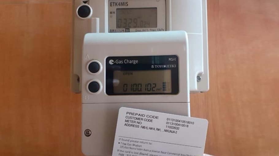 50,000 prepaid gas meters  to be installed in Sylhet