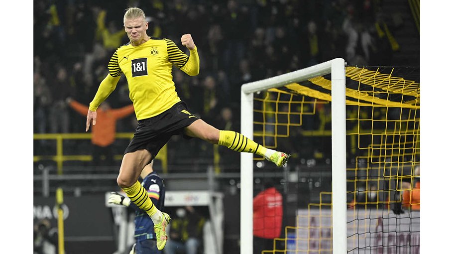 Haaland brace sinks Fuerth 