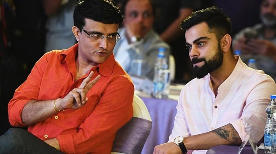 Ganguly: Kohli fights a lot