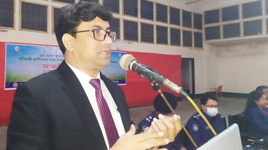 Jhenaidah DC, SP talk tough on electoral rule violations