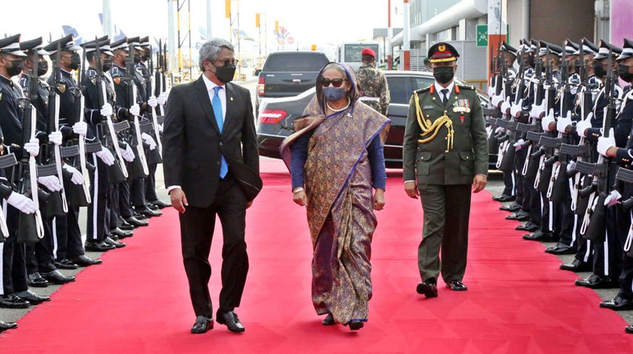 Maldives rolls out red carpet for Sheikh Hasina