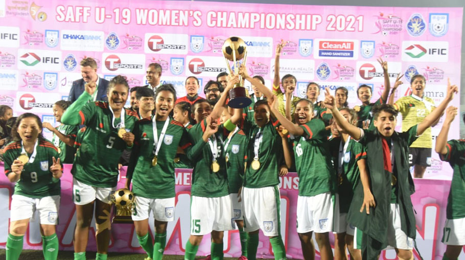 Bangladeshi girls clinch SAAF U-19 championship - Bangladesh Post