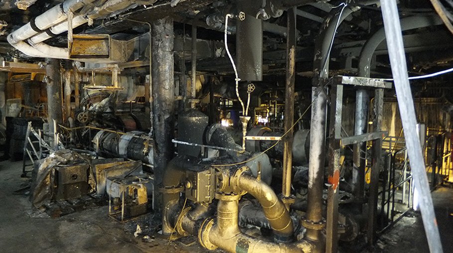 Faults in engine of vessel caused fire: Probe body