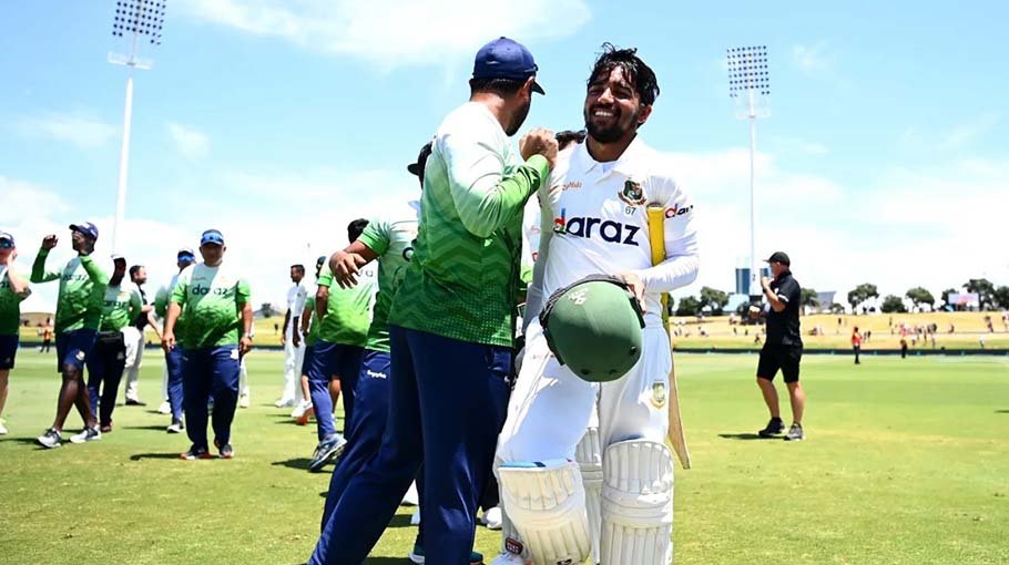 Mominul credits team unity for famous win