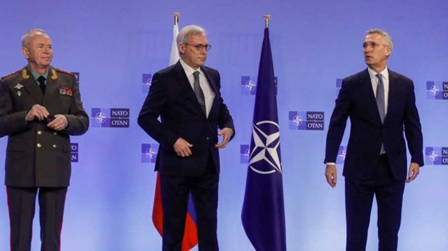 NATO, Russia in high-level talks as Ukraine tensions simmers