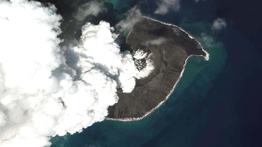 Three of Tonga’s smaller islands badly damaged by tsunami