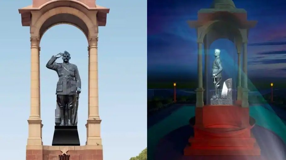 Grand statue of Netaji to be installed at India Gate