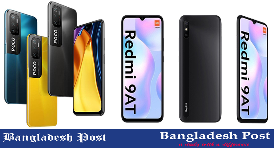 Top 5 Xiaomi mobile phone prices under 10,000 to 15,000 in Bangladesh
