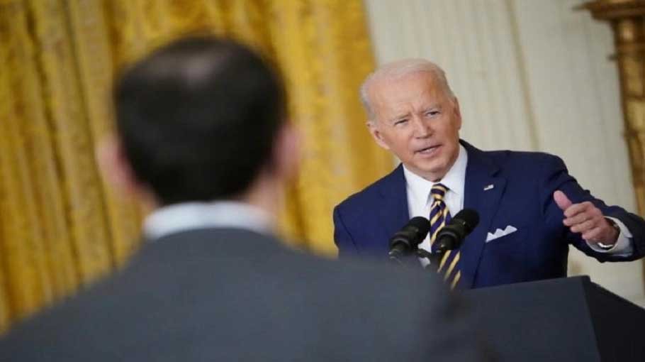 Biden hails Intel’s $20 bn chip plant  investment amid shortage
