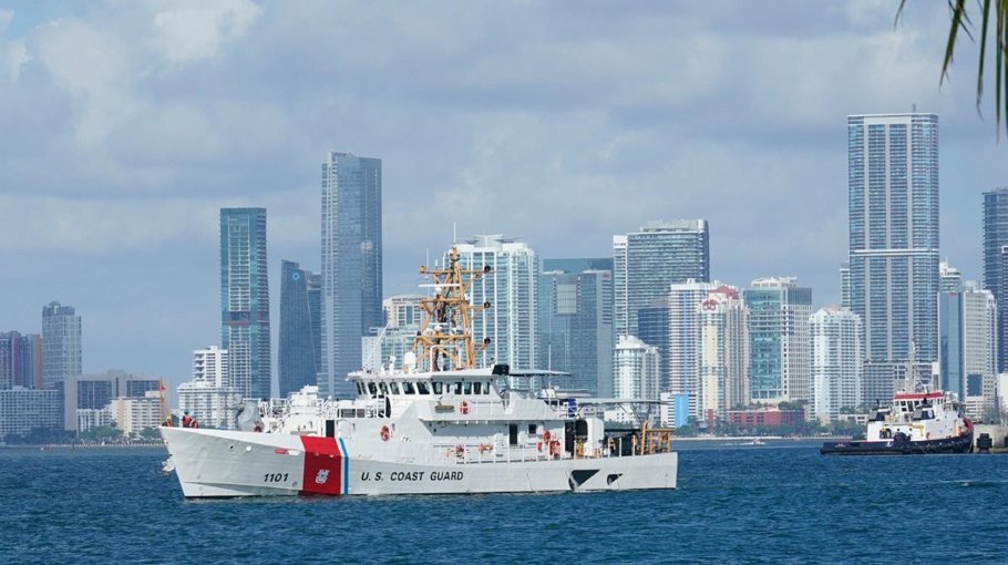 Capsized boat found near Florida, 39 people missing