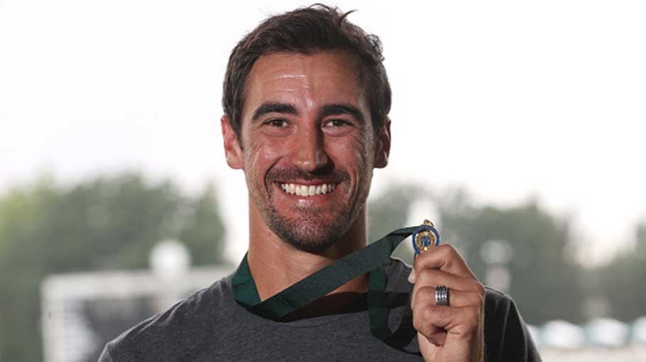 Starc wins maiden Allan Border medal