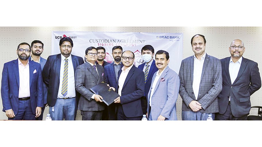 BRAC Bank signs custodial services agreement with UCB Asset Management 