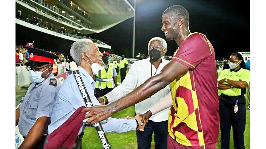 Holder double hat-trick earns Windies series win