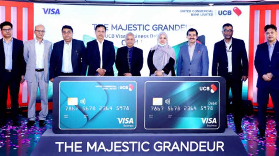 UCBL launches UCB Visa Business Card