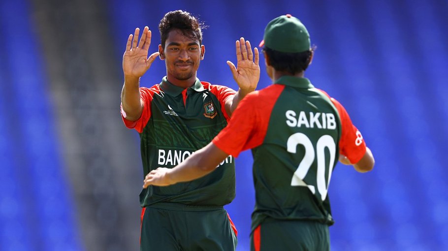 Ripon Mondol named in Most Valuable Team of U-19 WC