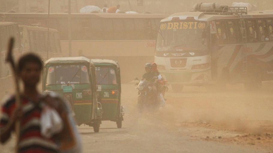 Dhaka now world’s 2nd-most polluted city