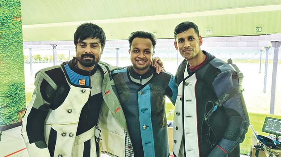 Bangladesh bag bronze in 50m Rifle