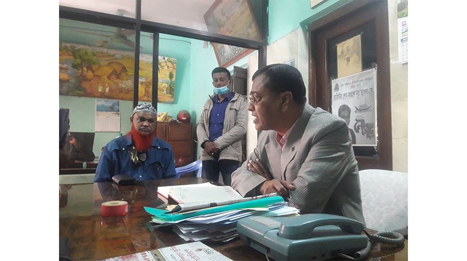 Conspiracy against fertilizer trader  protested in Narail