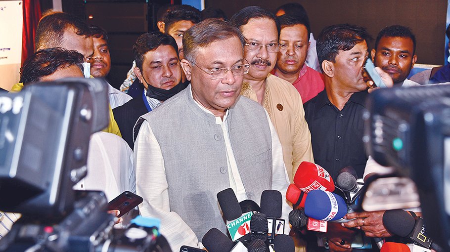 BNP, Khaleda Zia should remember PM’s generosity: Hasan