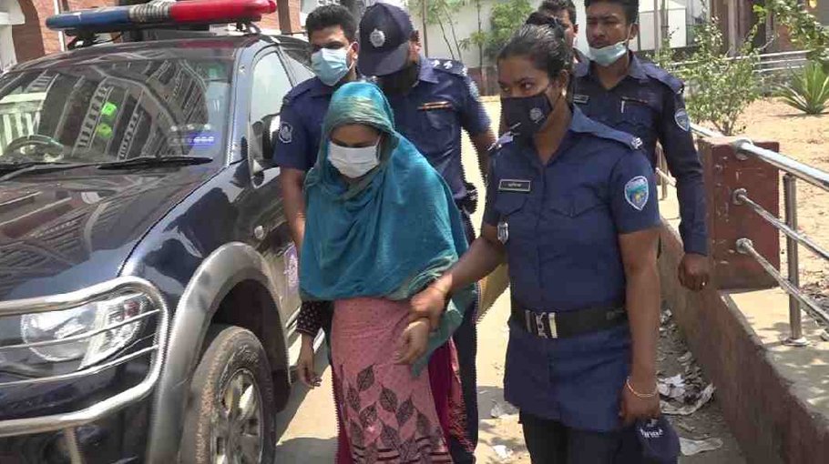 Mother held for killing kids in B’baria