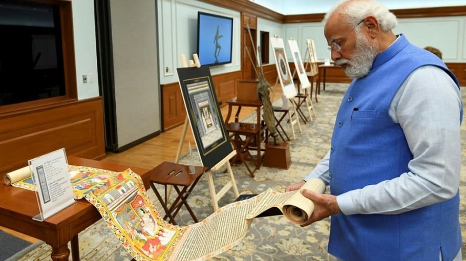 Modi thanks Australia for returning stolen artefacts