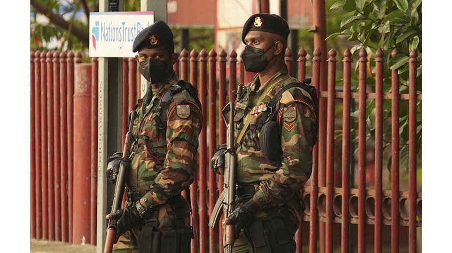 Opposition lawmakers in Sri Lanka protest state of emergency