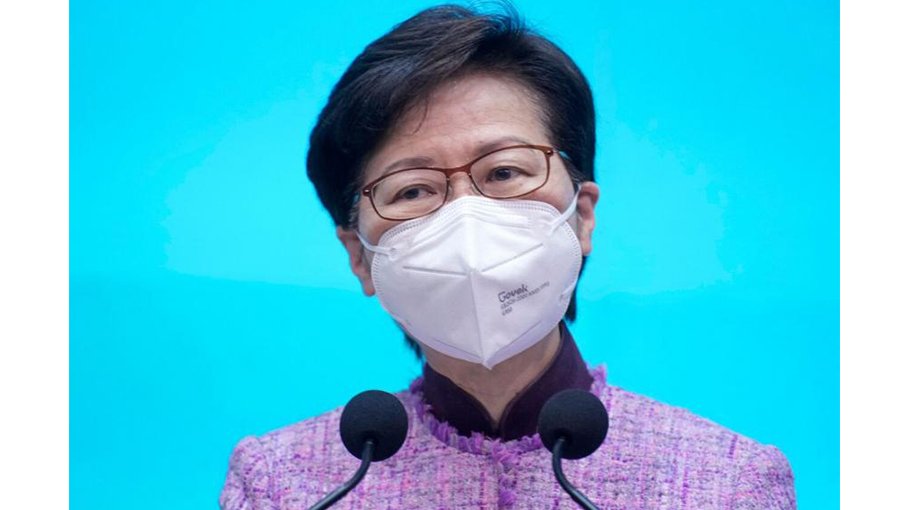 HK leader announces she won’t run for 2nd term