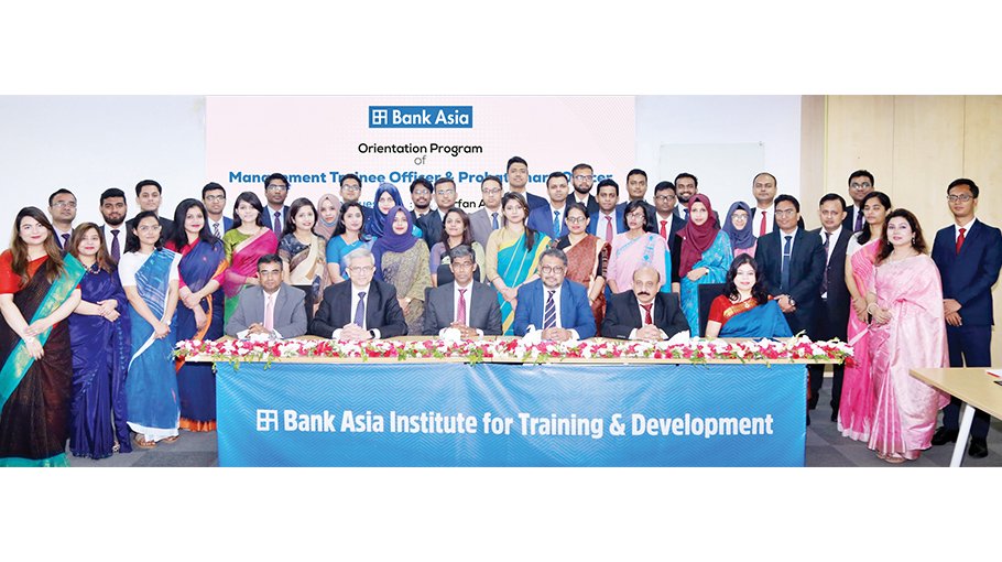 Bank Asia holds orientation course for new officers