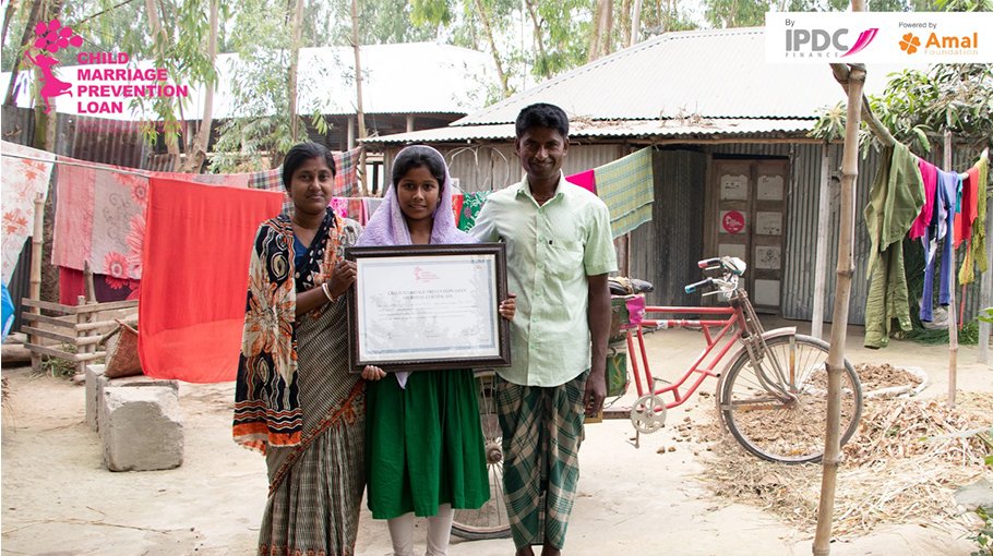 Loan combating child marriage, poverty