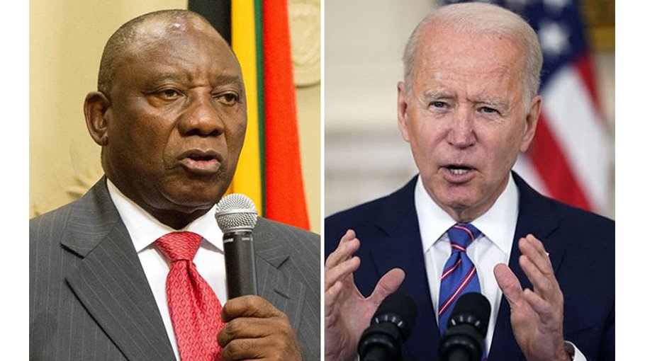 Ramaphosa, Biden talk after S Africa abstains on UN Russia vote