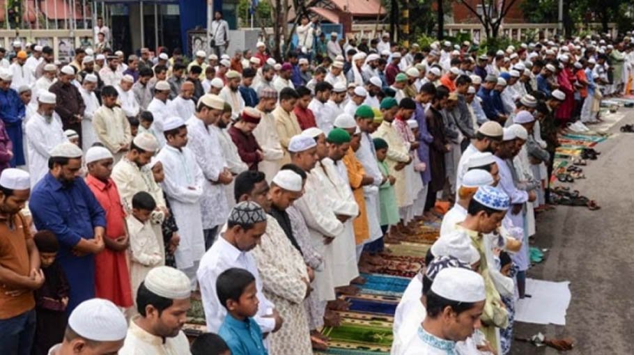 Main Eid jamaat at National Eidgah at 8:30am