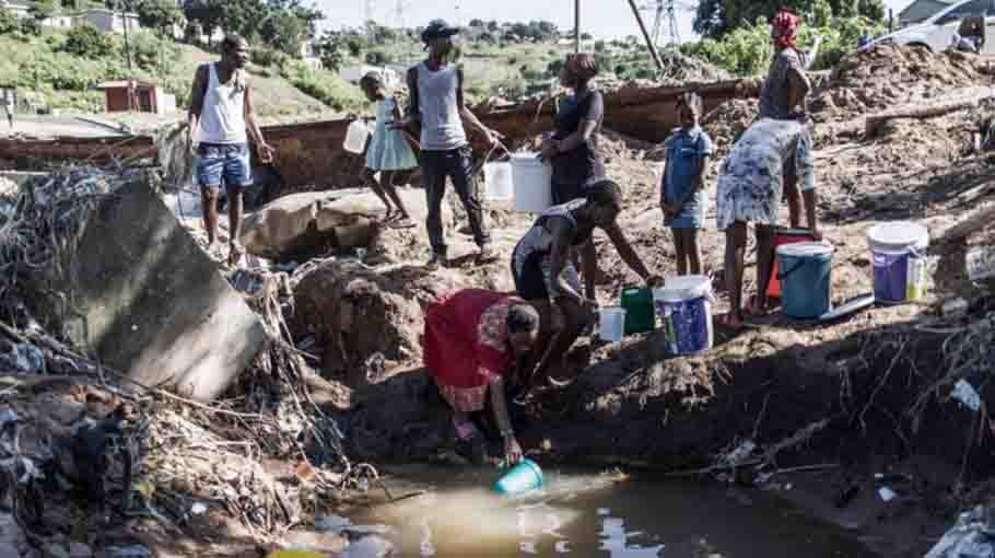 More rain lashes South Africa’s flood ravaged east