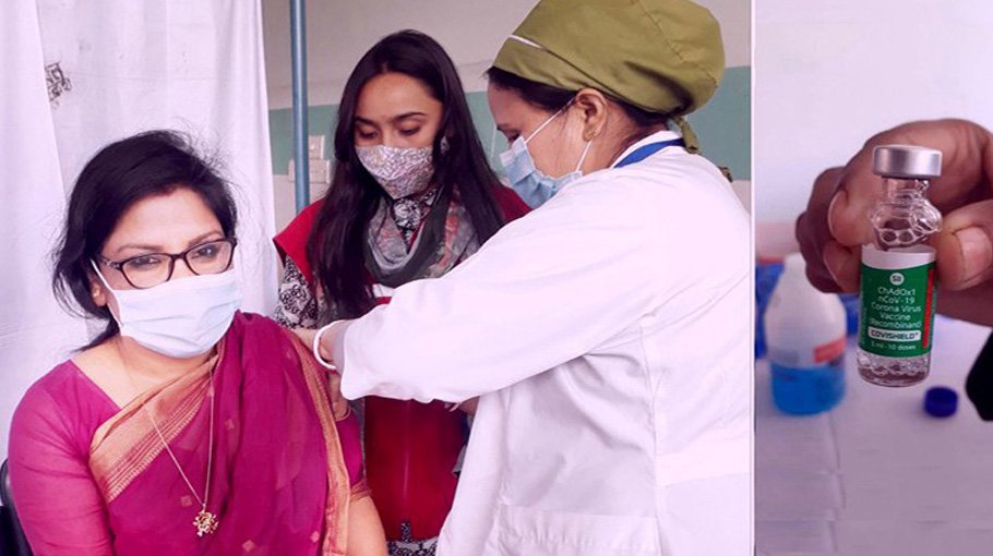 12,979 doses of Covid jabs administered in Rangpur Saturday