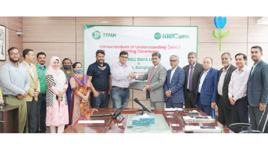 NRBC inks MoU with OXFAM BD to enhance Microcredit